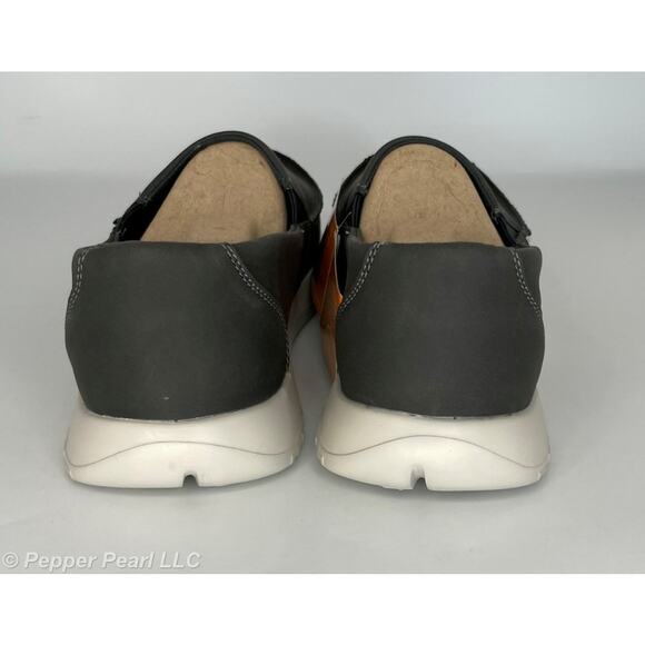 Charcoal Comfortable Slip On Work Leisure Loafer Shoes Men's Size 8 Women's 10 - Picture 4 of 11